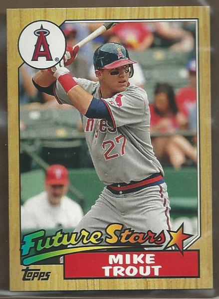 2012 Topps 1987 Topps Minis #TM127 Mike Trout