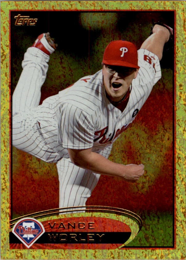 2012 Topps Gold Sparkle #307 Vance Worley