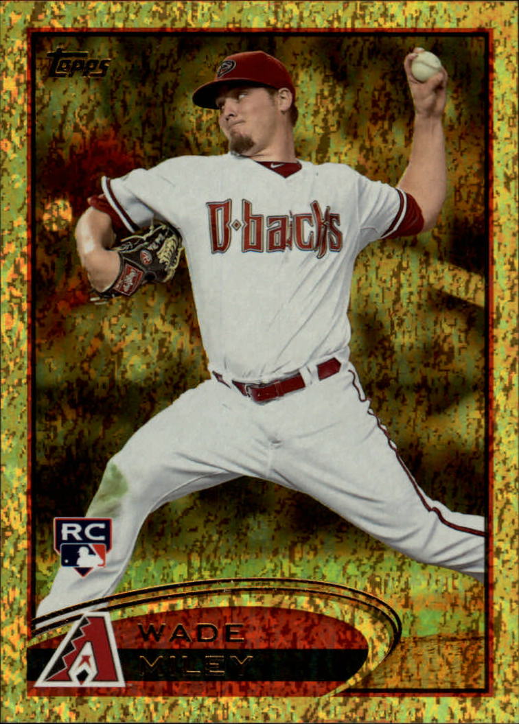 2012 Topps Gold Sparkle #558 Wade Miley