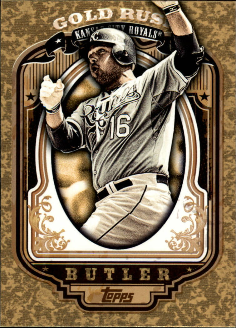 2012 Topps Gold Rush Wrapper Redemption #81 Billy Butler