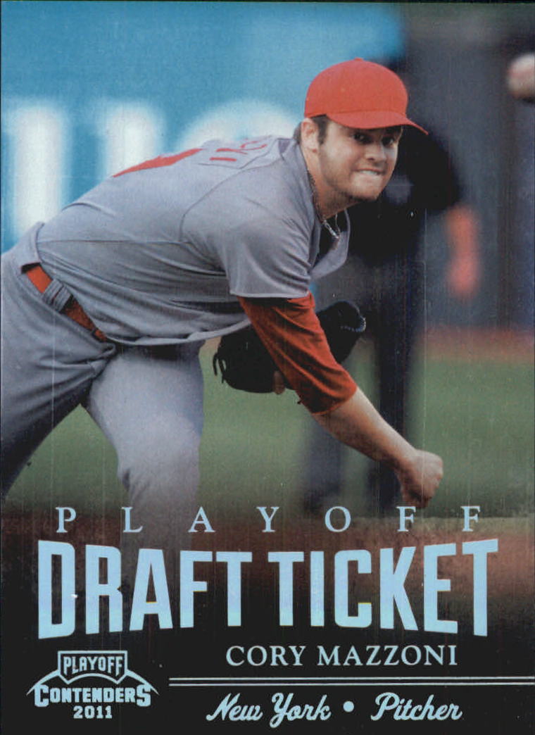 2011 Playoff Contenders Draft Ticket Playoff Tickets #DT93 Cory Mazzoni