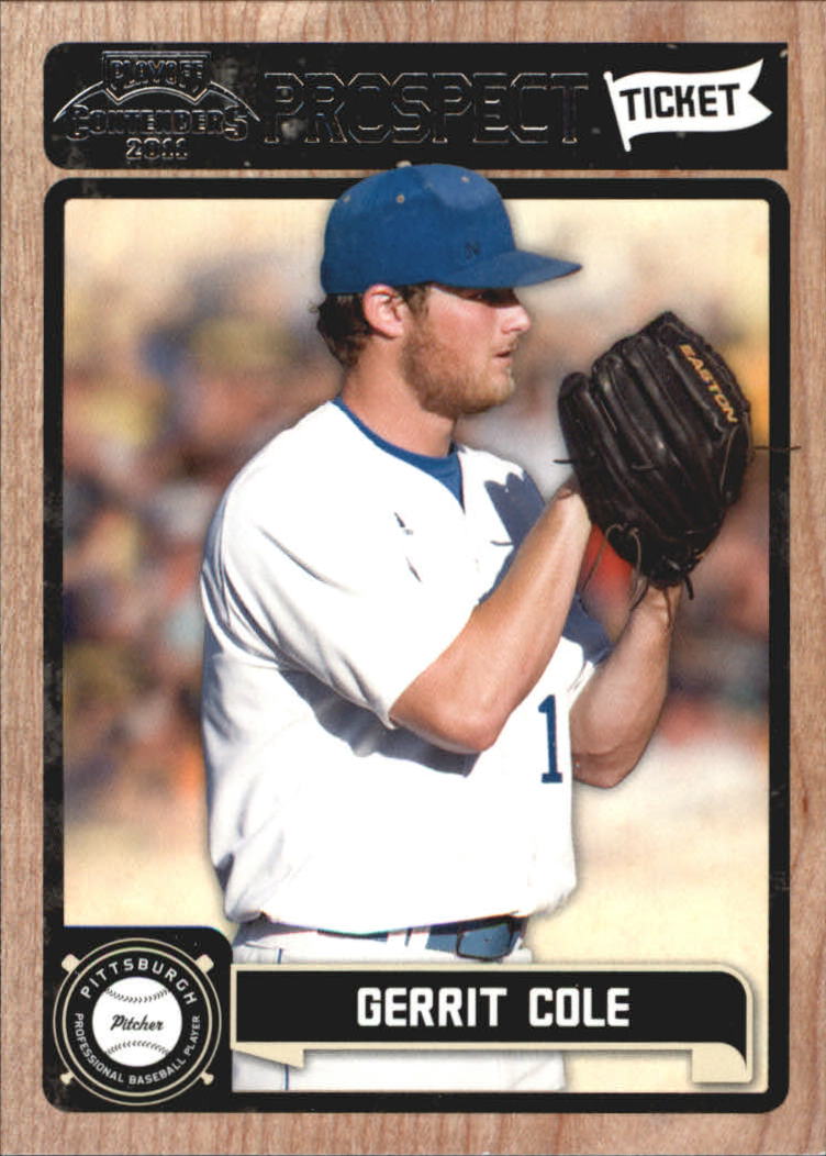 2011 Playoff Contenders Prospect Ticket #RT1 Gerrit Cole