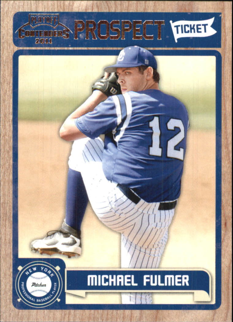 2011 Playoff Contenders Prospect Ticket #RT46 Michael Fulmer