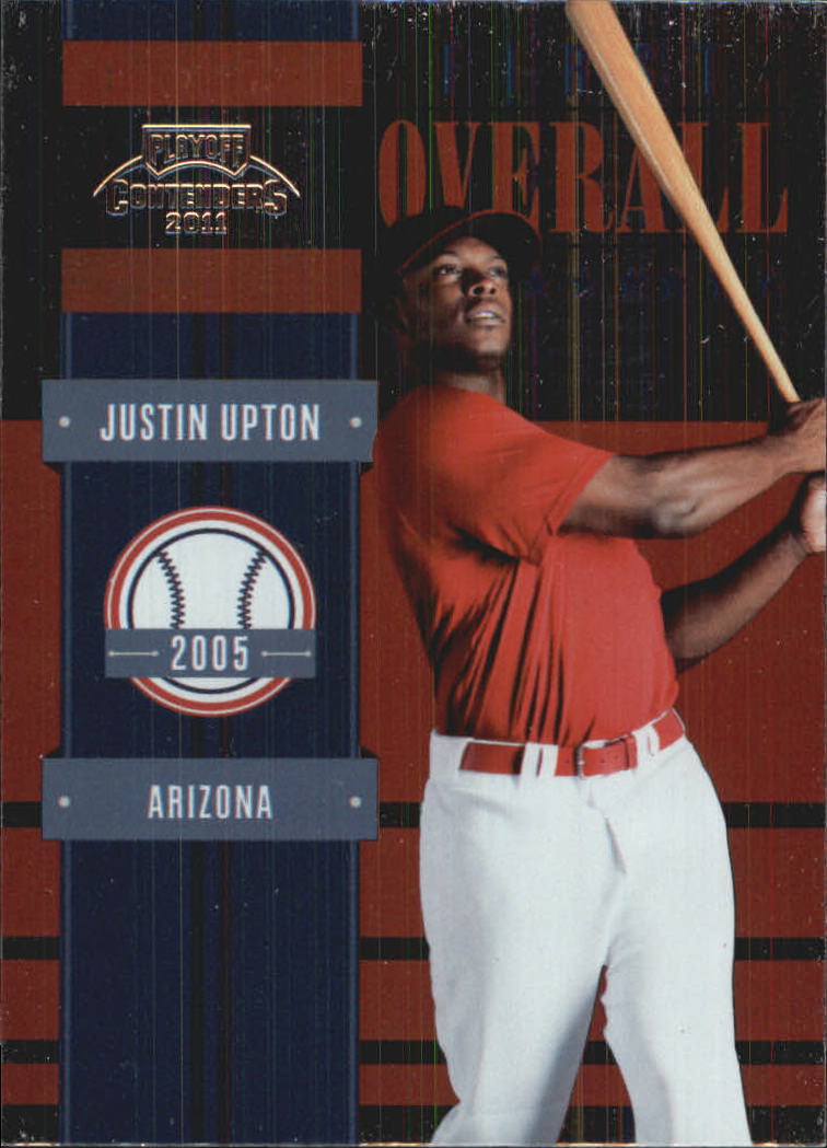 2011 Playoff Contenders First Overall #5 Justin Upton