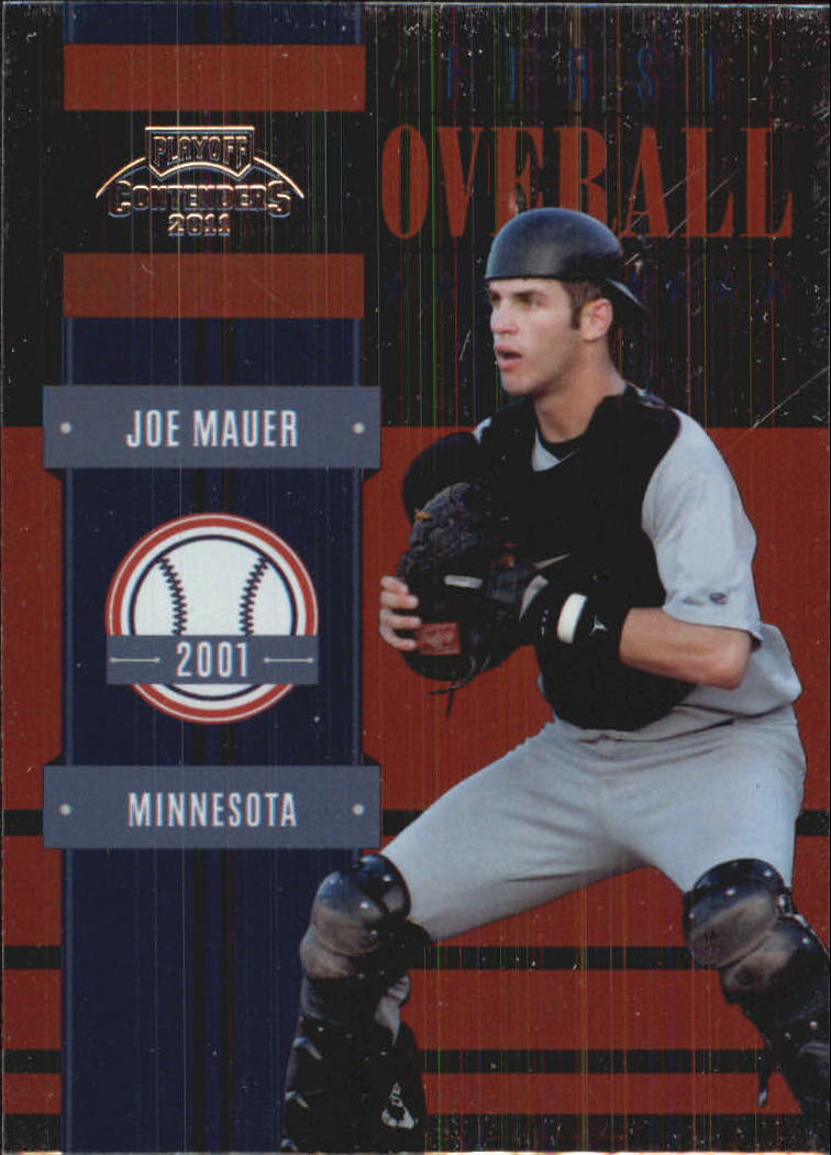 2011 Playoff Contenders First Overall #7 Joe Mauer