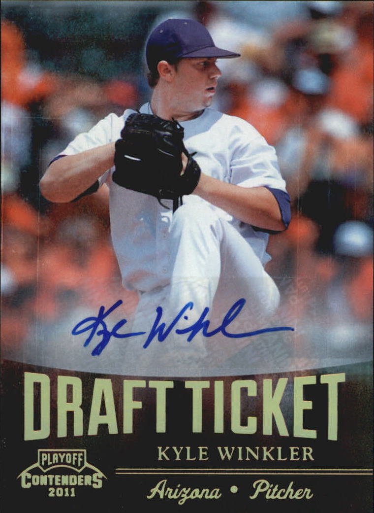2011 Playoff Contenders Draft Ticket Autographs #DT69 Kyle Winkler