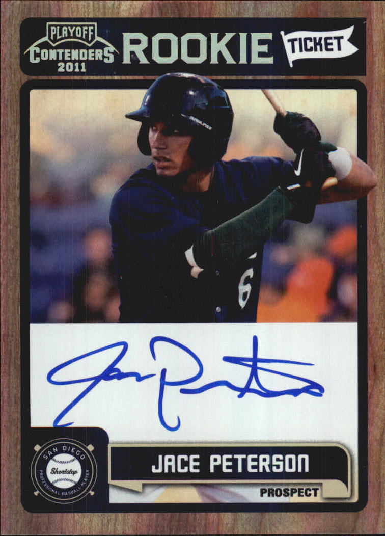 2011 Playoff Contenders Rookie Ticket Autographs #RT47 Jace Peterson