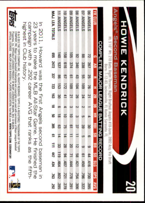 B1355- 2012 Topps Opening Day BB #s 1-220 +Rookies -You Pick- 15+ FREE US SHIP - Picture 35 of 416