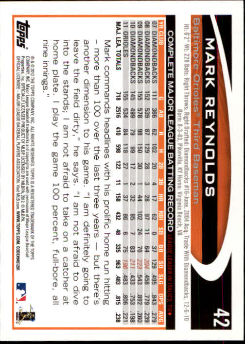 B1355- 2012 Topps Opening Day BB #s 1-220 +Rookies -You Pick- 15+ FREE US SHIP - Picture 79 of 416