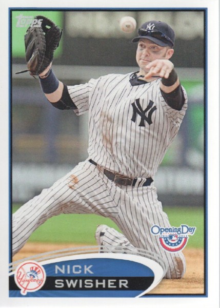 2012 Topps Opening Day #47 Nick Swisher