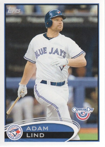 2012 Topps Opening Day #57 Adam Lind