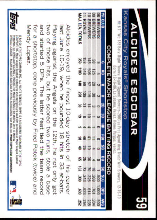 B1355- 2012 Topps Opening Day BB #s 1-220 +Rookies -You Pick- 15+ FREE US SHIP - Picture 110 of 416