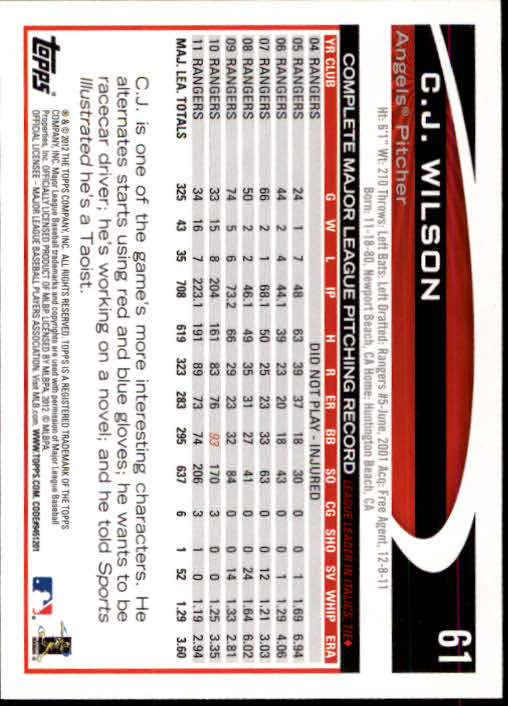 B1355- 2012 Topps Opening Day BB #s 1-220 +Rookies -You Pick- 15+ FREE US SHIP - Picture 114 of 416