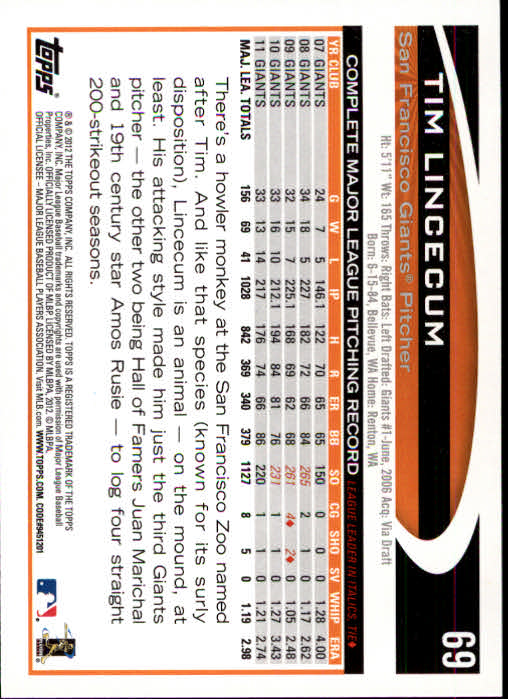 B1355- 2012 Topps Opening Day BB #s 1-220 +Rookies -You Pick- 15+ FREE US SHIP - Picture 130 of 416
