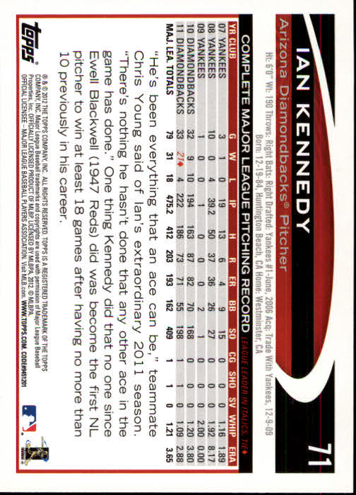 B1355- 2012 Topps Opening Day BB #s 1-220 +Rookies -You Pick- 15+ FREE US SHIP - Picture 134 of 416
