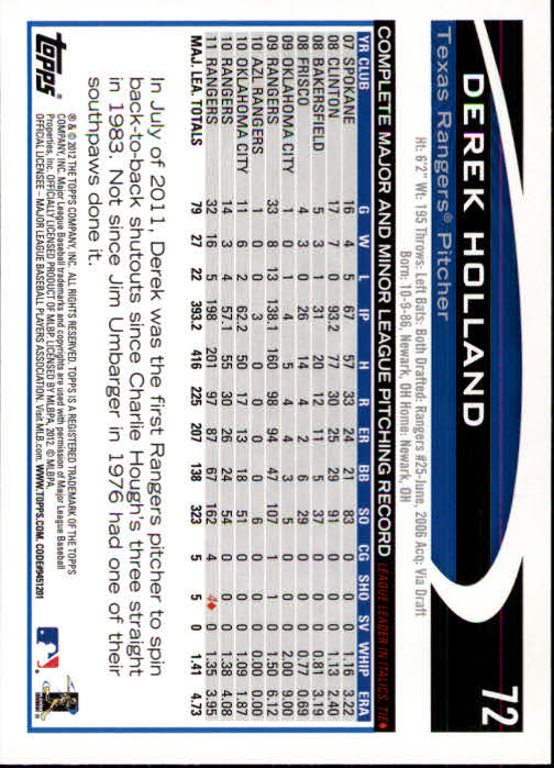 B1355- 2012 Topps Opening Day BB #s 1-220 +Rookies -You Pick- 15+ FREE US SHIP - Picture 136 of 416