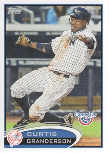 2012 Topps Opening Day #105 Curtis Granderson