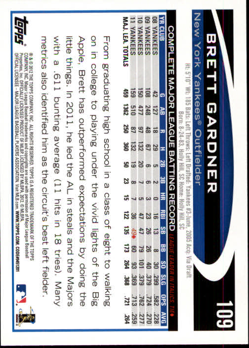 B1355- 2012 Topps Opening Day BB #s 1-220 +Rookies -You Pick- 15+ FREE US SHIP - Picture 204 of 416