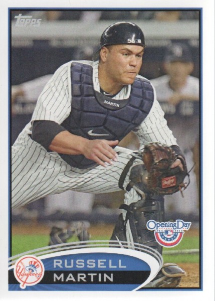 2012 Topps Opening Day #138 Russell Martin