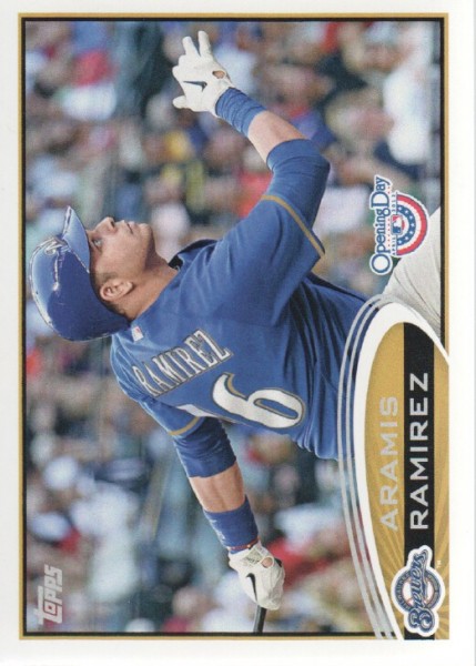 B1355- 2012 Topps Opening Day BB #s 1-220 +Rookies -You Pick- 15+ FREE US SHIP - Picture 287 of 416