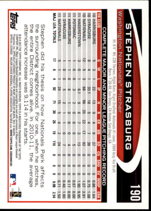 B1355- 2012 Topps Opening Day BB #s 1-220 +Rookies -You Pick- 15+ FREE US SHIP - Picture 360 of 416