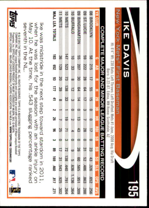 B1355- 2012 Topps Opening Day BB #s 1-220 +Rookies -You Pick- 15+ FREE US SHIP - Picture 370 of 416