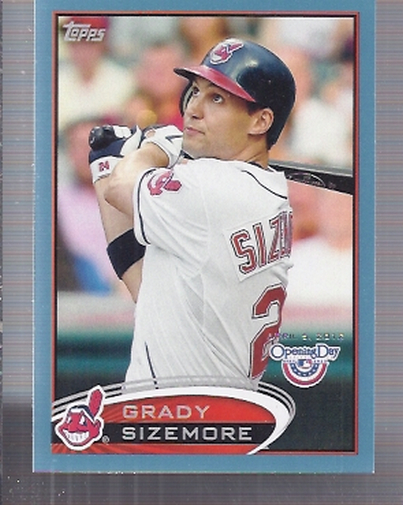 2012 Topps Opening Day Blue #124 Grady Sizemore