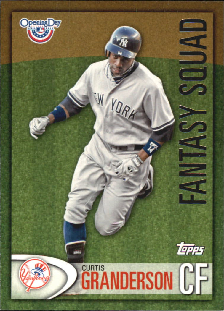 2012 Topps Opening Day Fantasy Squad #FS22 Curtis Granderson