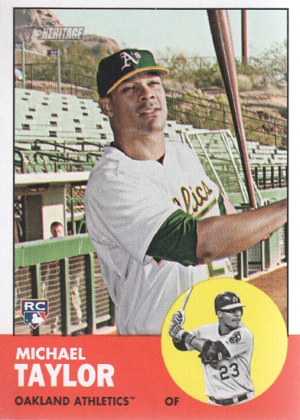 2012 Topps Heritage #176 Michael Taylor