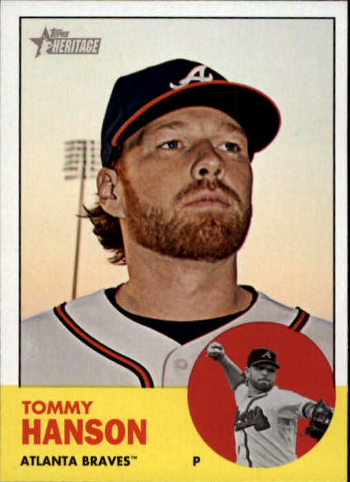 2012 Topps Heritage #350 Tommy Hanson