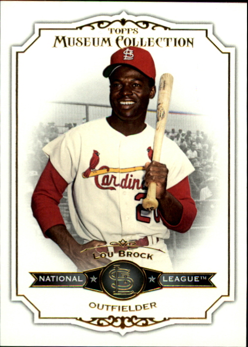 2012 Topps Museum Collection #53 Lou Brock