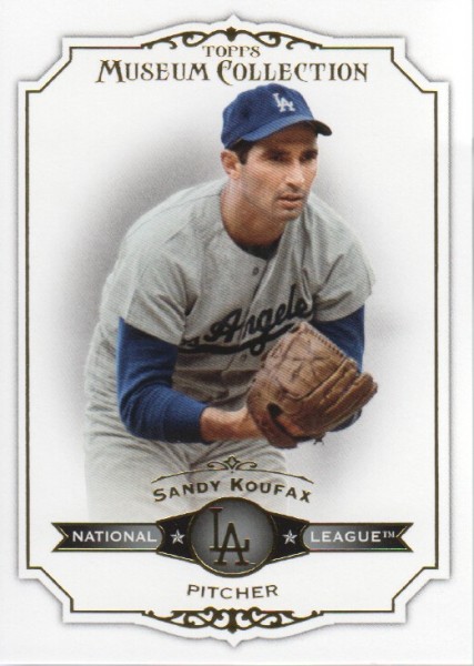 2012 Topps Museum Collection #78 Sandy Koufax