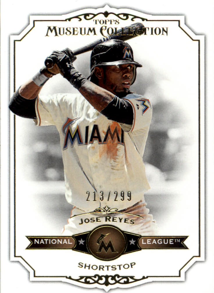 2012 Topps Museum Collection Copper #36 Jose Reyes