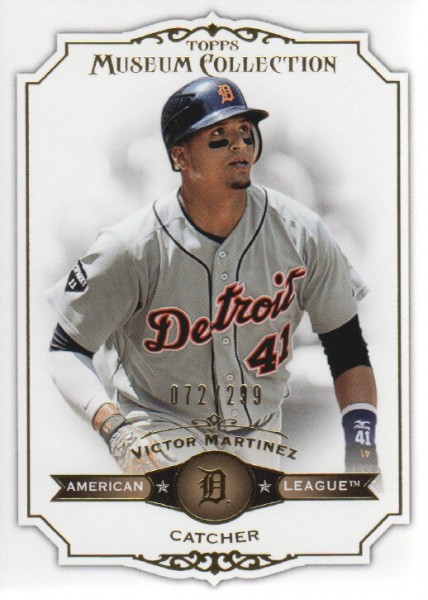 2012 Topps Museum Collection Copper #67 Victor Martinez