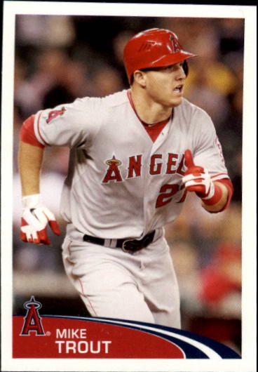 2012 Topps Stickers #93 Mike Trout