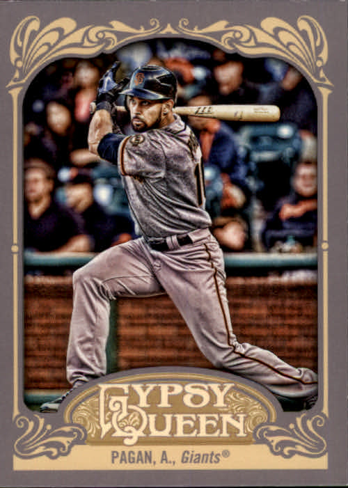 2012 Topps Gypsy Queen #53 Angel Pagan