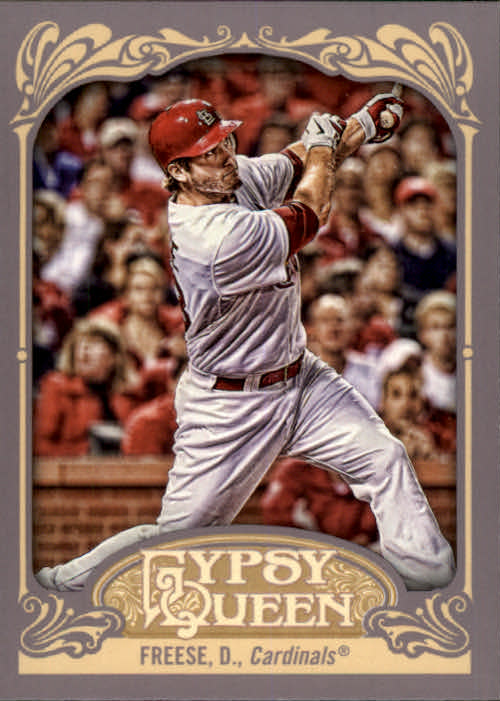2012 Topps Gypsy Queen #197A David Freese