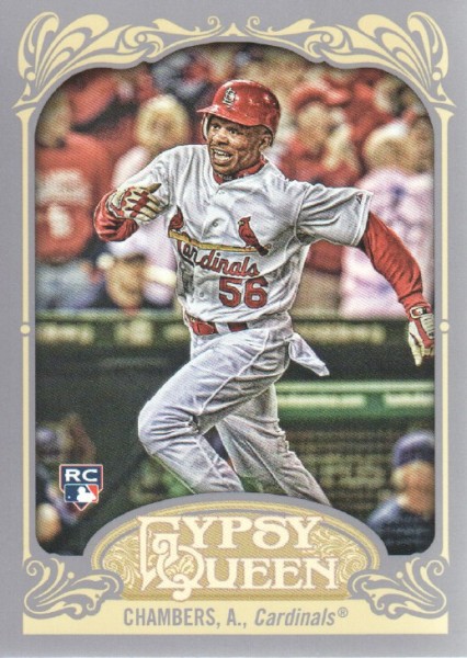 2012 Topps Gypsy Queen #208 Adron Chambers RC