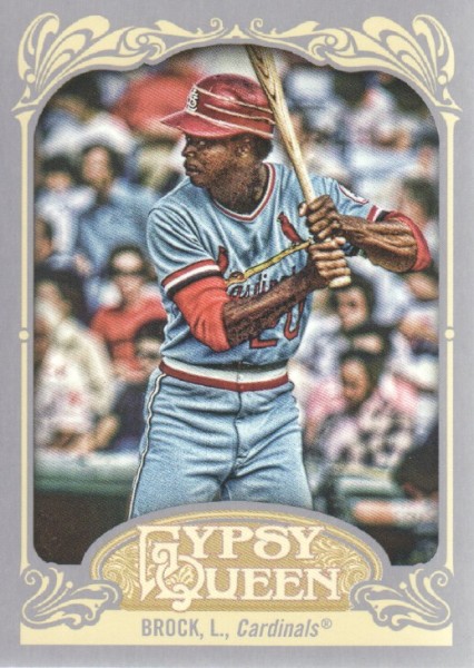 Lou Brock cards (1992-2024) Cardinals Cubs - You Choose