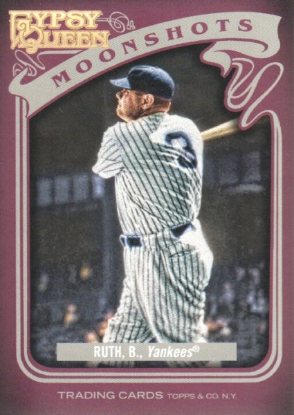 2012 Topps Gypsy Queen Moonshots #BR Babe Ruth
