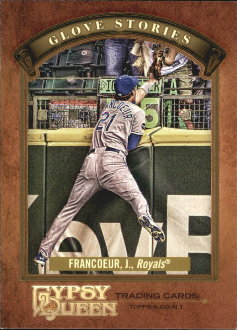 2012 Topps Gypsy Queen Glove Stories #JF Jeff Francoeur