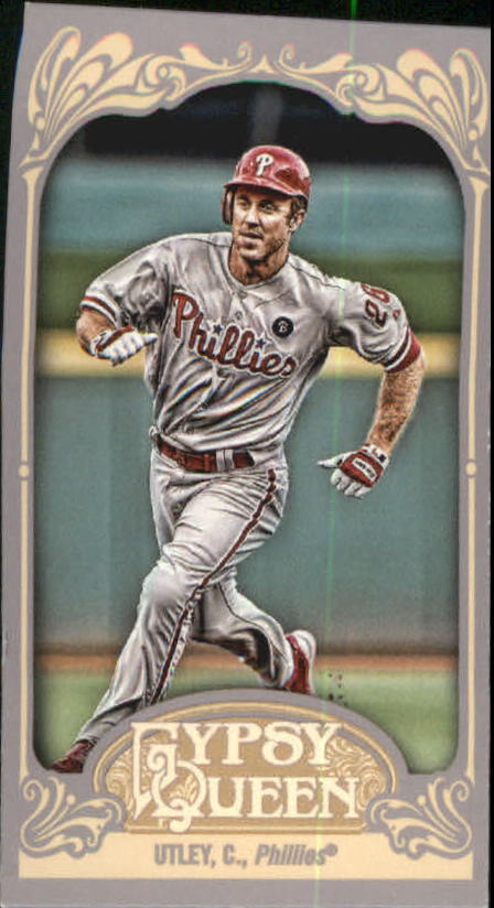 2012 Topps Gypsy Queen Mini #286A Chase Utley