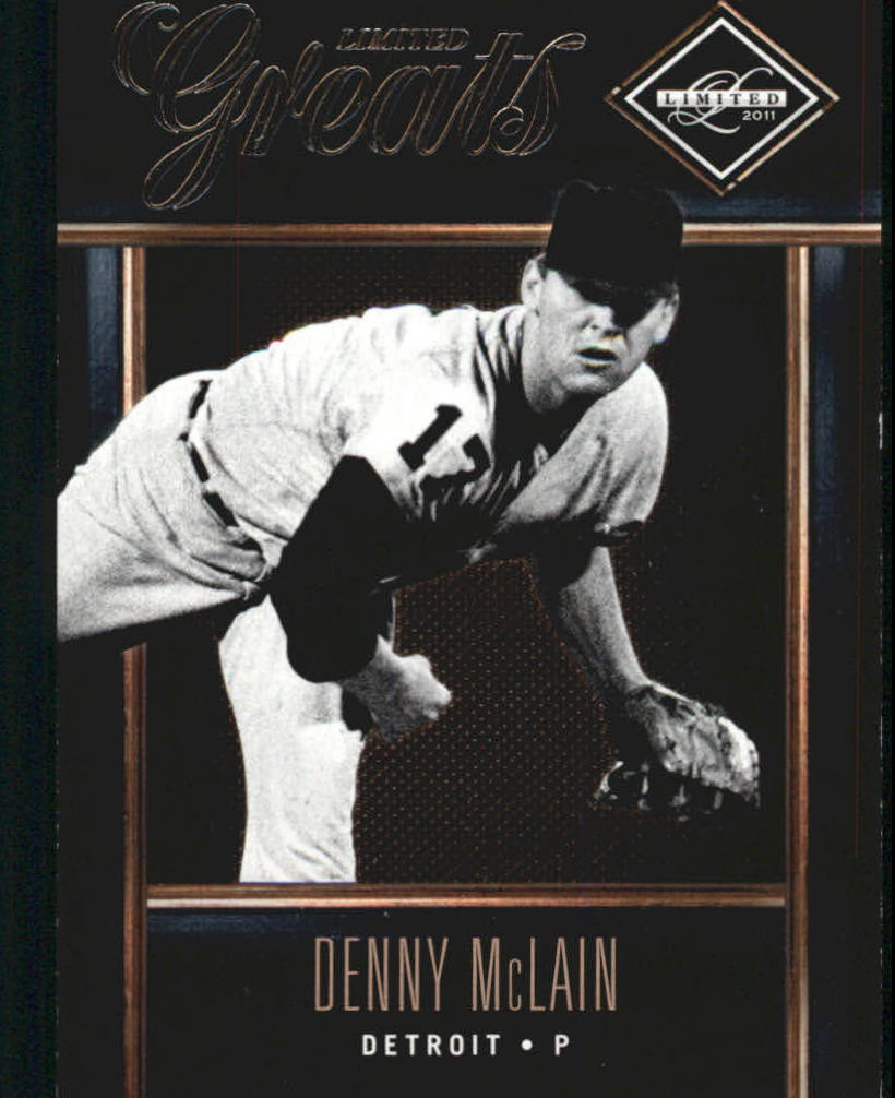 2011 Limited Greats #3 Denny McLain