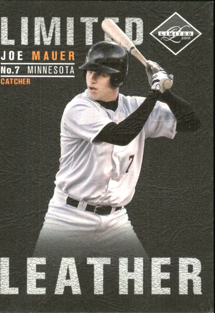 2011 Limited Leather #5 Joe Mauer