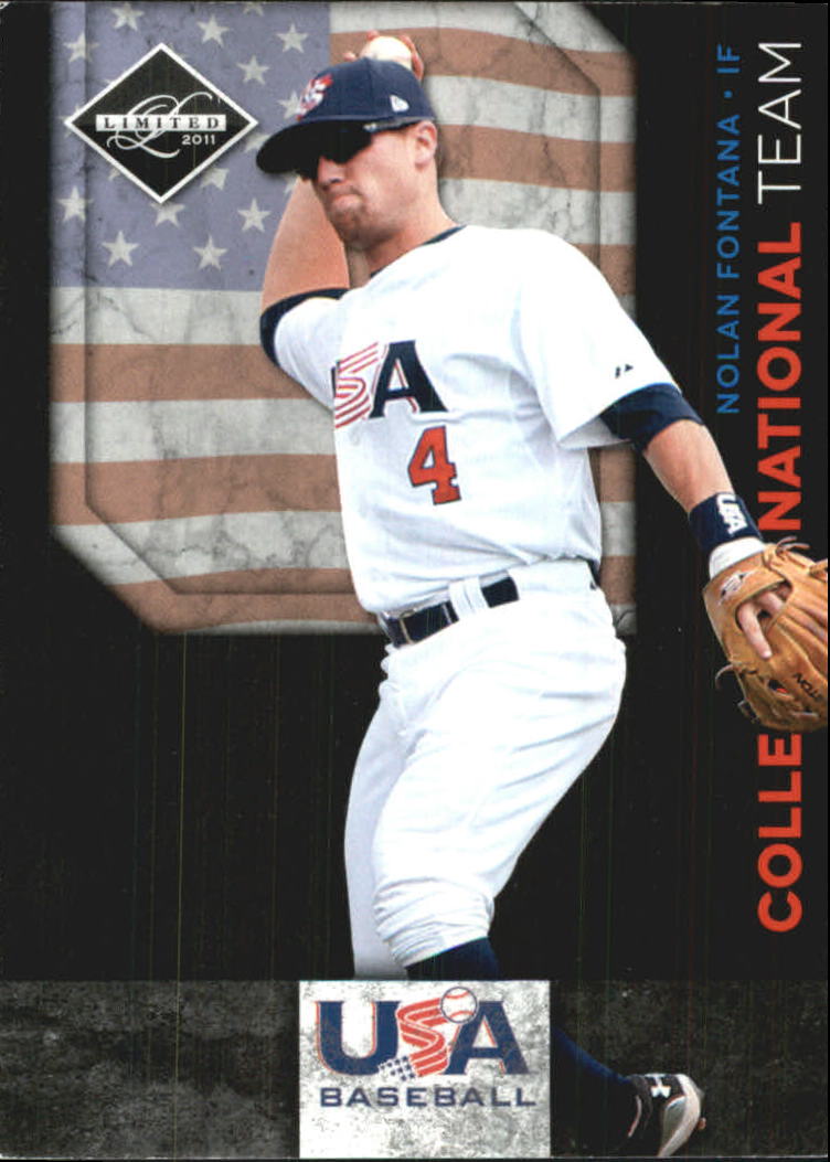 2011 Limited USA Baseball National Team #6 Nolan Fontana