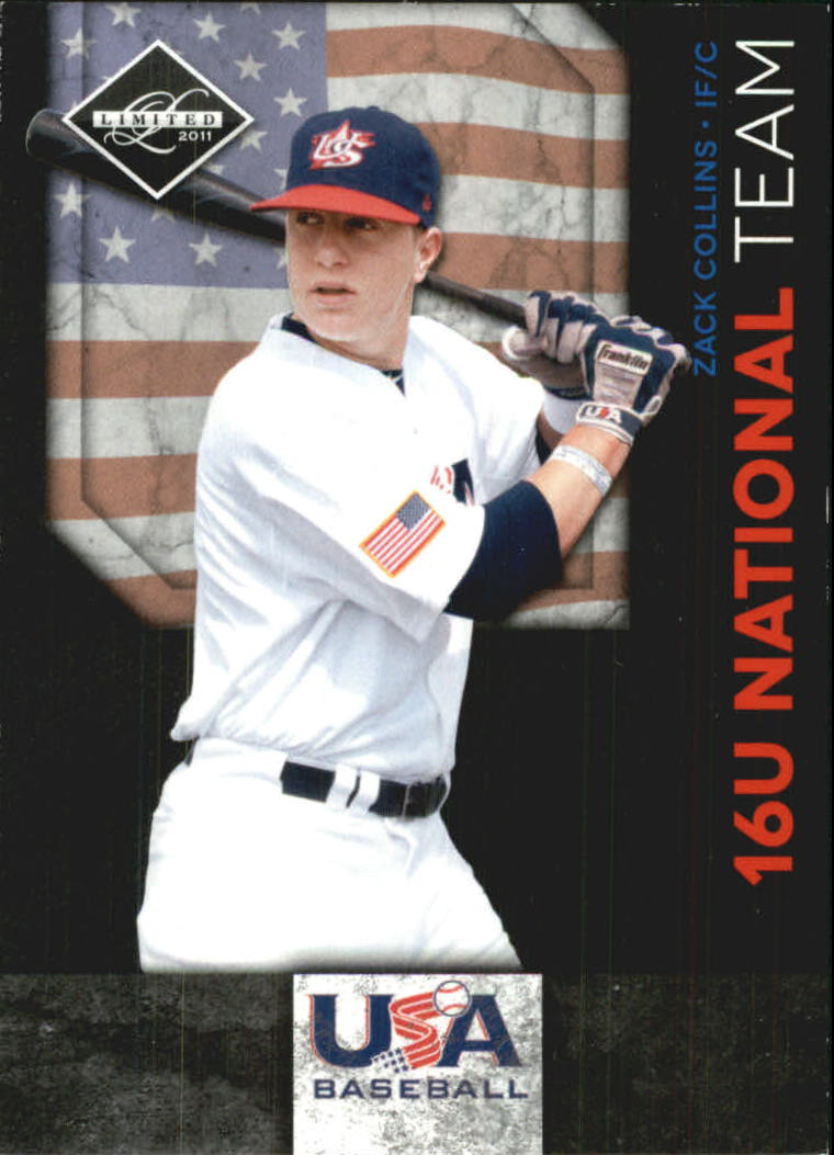 2011 Limited USA Baseball National Team #48 Zack Collins