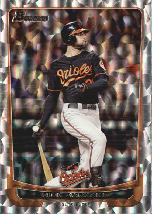 2012 Bowman Baseball "Main Set Silver Ice and Red" Parallel Cards - Picture 15 of 32