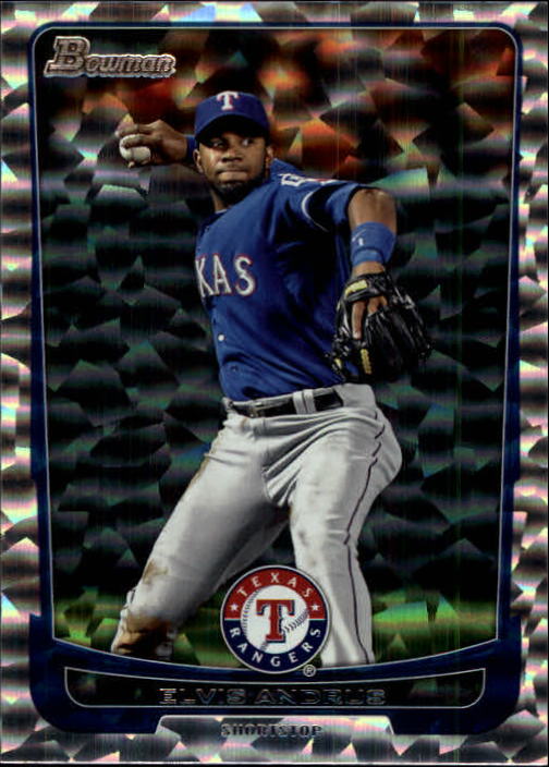 2012 Bowman Baseball "Main Set Silver Ice and Red" Parallel Cards - Picture 18 of 32