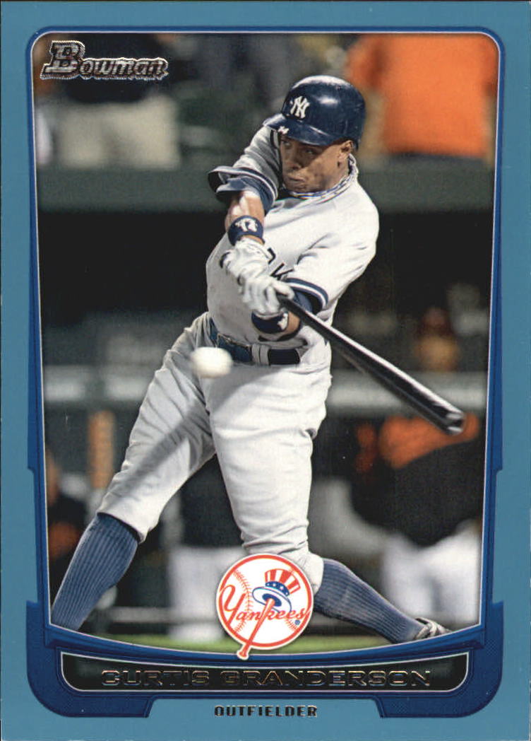 Carte parallele Bowman Baseball 2012 "Main Set Blue" - Foto 4 di 61