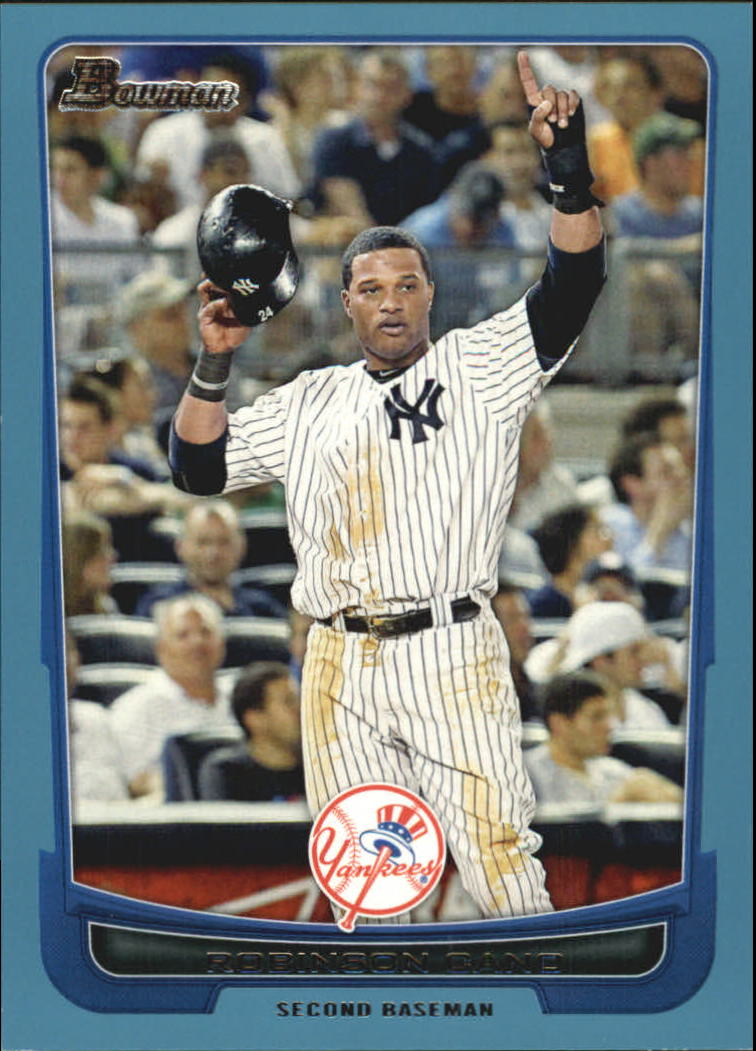 Carte parallele Bowman Baseball 2012 "Main Set Blue" - Foto 8 di 61